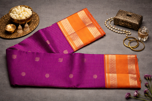 Elegant Pink Silk Saree with Designer Zari Border